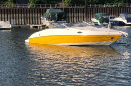 Rinker Motorboot mit Trailer, € 29.500,00